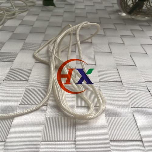 厂家生产凯夫拉纤维防火圆绳 耐高温阻燃缠绕发热绳 规格均可定制